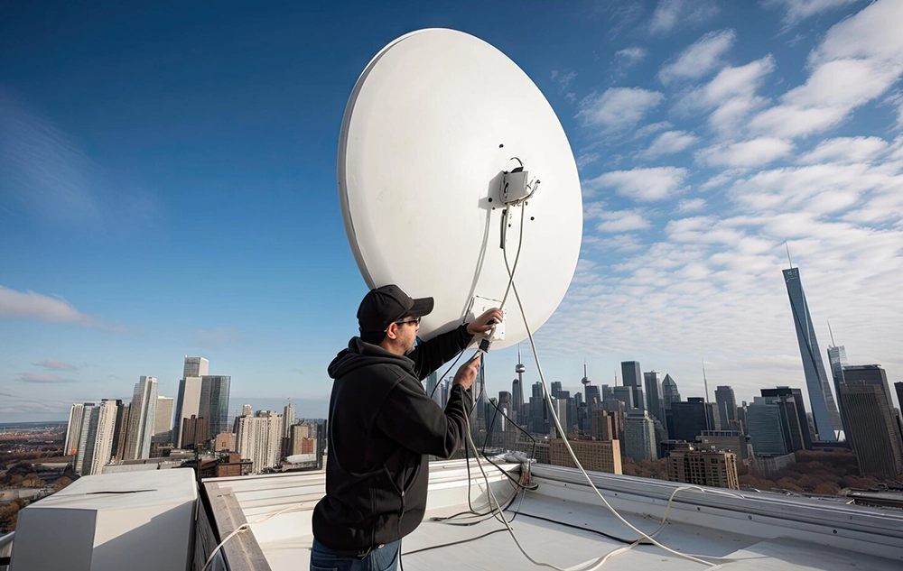 Satellite Dish Repair in London From Frustration to Satisfaction